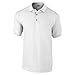 Gildan Men's Welt Collar Preshrunk 3-Button Polo Shirt