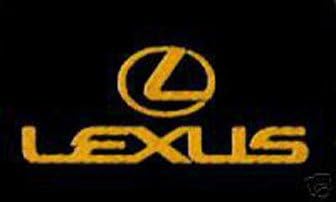 Amazon Com Lexus Logo Car Dealer Black Banner Flag 3 X 5 Feet