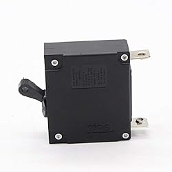 T Tocas Single Pole Black Toggle Magnetic Circuit