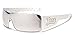 Locs Metal Rim Frame Original Gangsta Shades Men's Hardcore Shield Sunglasses