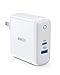 USB C Charger, Anker PowerPort II UL Certified 49.5W Wall Charger with Foldable Plug, One 30W Power Delivery Port for MacBook Air/iPad Pro 2018, iPhone XS/Max/XR/X/8/+, PowerIQ 2.0 for S10/S9 and More primary