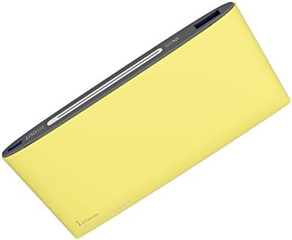 Lepow Phone charger POKI, One of the Smallest and Lightest 10000mAh External Batteries, Ultra-Compact, High-speed Charging Technology Power Bank for iPhone, Samsung Galaxy and More-Yellow