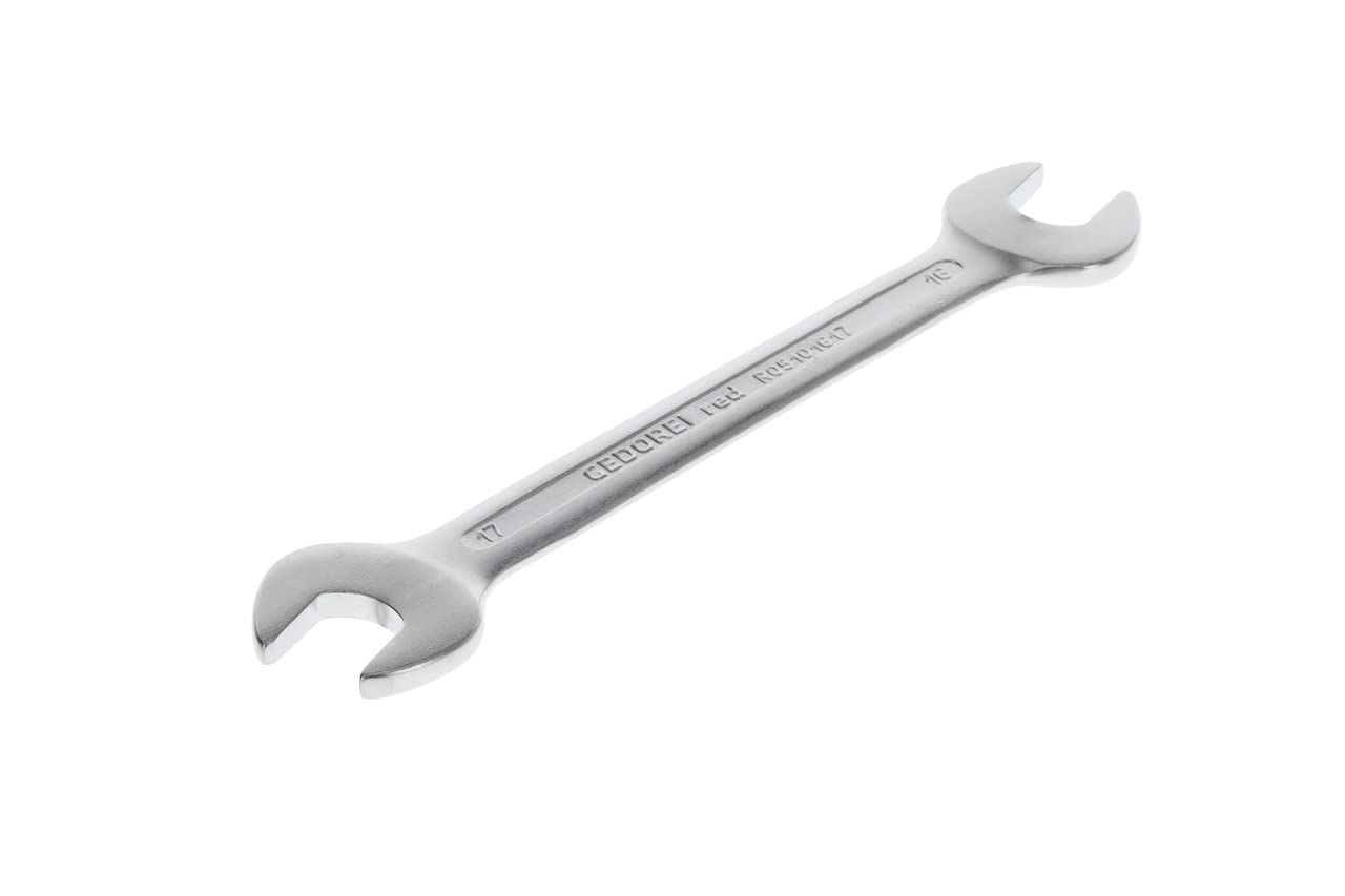 GEDORE red Double open-end spanner, SW 16+17 mm, Metric, Spanner, Open-end spanner, 205 mm long, R05101617