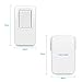 ANNKE Wireless Doorbell No Batteries Required Push Button Portable Door Chime with LED Indicator at 120m Range