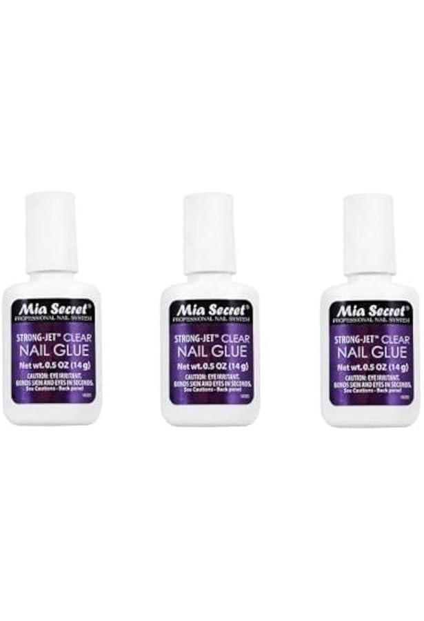 Super Strong Nail Glue for Nail Tips, Acrylic Nails and Press On Nails