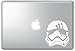 FN-2187 Finn Helmet Stormtropper Star Wars - Apple Macbook Laptop Vinyl Sticker Decal