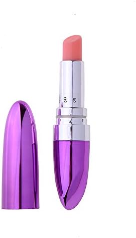 Mini Pocket Personal Handheld Trigger Beauty Massager Toy,just like a Lipstick,Fully Hidden-Color Purple
