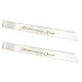RibbonsNow Homecoming King and Homecoming Queen Sash Set (White) – Made in The USA