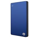 Seagate Backup Plus Slim 1TB Portable External Hard Drive USB 3.0, Blue + 2mo Adobe CC Photography (STDR1000102)