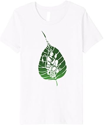 Kids The Supreme Lord Hanuman In Leaf Tshirt. 6 White