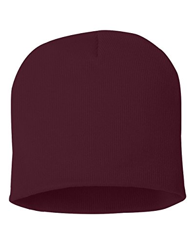 Sportsman 8' Knit Beanie, Maroon, One Size