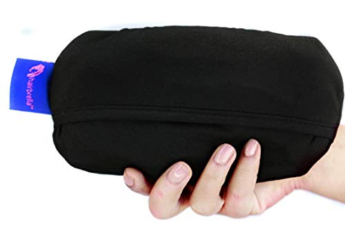 Hairbrella Women's Rain Hat, Waterproof, Sun Protection, Satin-Lined, Packable (Black - Pack of 3)