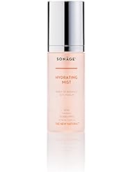 Sonage Hydrating Mist - Alcohol Free Hydrating Facial Spray with Rose Water, Ginseng and Aloe Vera - Refresh and Energize Dull Complexion - Brighten Normal To Dry Skin, Sets Makeup