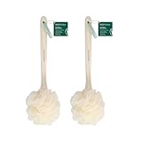 EcoTools EcoPouf Bath Brush, Loofah Brush for Bath
