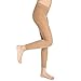 Aaronano Big Girls' Footless Ballet Tights 3-Pair-Pack Size XXL(10-12), Black White Nude