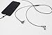 xFyro L1 Lightning Headphones / Earphones / Earbuds for Apple iPhone 7, 7 Plus, iPad, iPod with Sound Cancellation and Remote - No Microphone (Silver)
