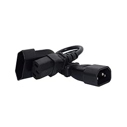 Strhowill IEC 320 C14 to C13 & EU Europe CEE 7/16