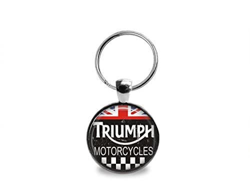 triumph bonneville keyring