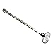 LASCO 70010SN Fireplace Log Lighter Tee Handle Valve Key with 5/16-Inch Square Broach, 8", Satin Nickel Finish
