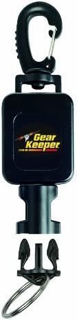 Hammerhead Industries Gear Keeper RT4-5912 Small Flashlight Retractor Large Heavy Duty Snap Clip Mount with Q/C-II Split Ring Accessory