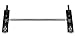 T-explorer High Quality Steel Leather Spreader Bars Bondage Ankle Cuffs Sex Bed Restraints Bondage Sm Sex Slave Sex Toys for Couple Lover