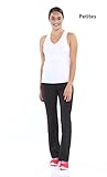 Women's Dri More performance Petite Straight-Leg Pants Yoga Fitness Activewear
