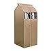 Garment Storage Bag Hanging Clothes Dustproof Cover With Clear Window In Wardrobe/Moisture, Dust Resistant Protector Cover With Zipper (Not Including Frame)