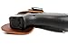 Glock 43 Holster - Concealed Carry Holster - Made in USA - Natural Water Buffalo Hide - Soft Sided Leather Inside The Waistband (IWB) Concealed Carry Holster