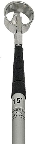 Longridge Extendable Golf Ball Retriever Metal Cup 12ft Extendable view 3