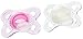 MAM Original Baby Pacifier, Nipple Shape Helps Promote Healthy Oral Development, Sterilizer Case, 2 Pack, 0-6 Months, Clear/Girl