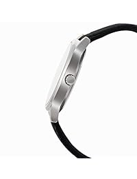 Casio Enticer Reloj de esfera de color negro de los hombres analógico - mtp-1192e-1adf (A167)
