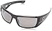 Spy Optic Dirk Wrap Sunglasses, Black/Happy Bronze Polar w/Black Mirror, 58 mm