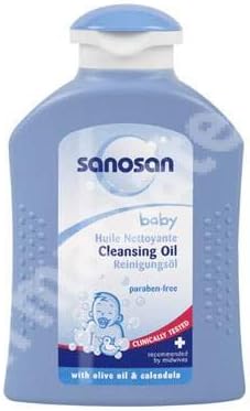 Cleaning baby oil, 200 ml, Sanosan