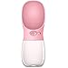 ANREONER Portable Dog Water Bottle for Walking,2.76