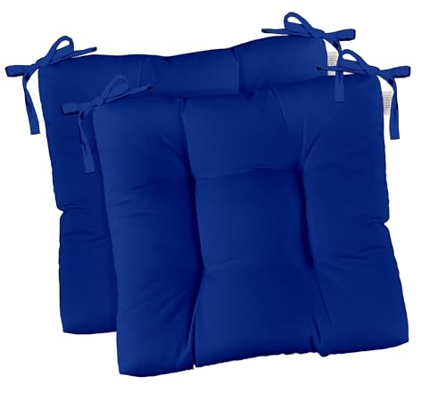 RSH DECOR Sunbrella Tufted Chair Cushions Set of 2 at Amazon