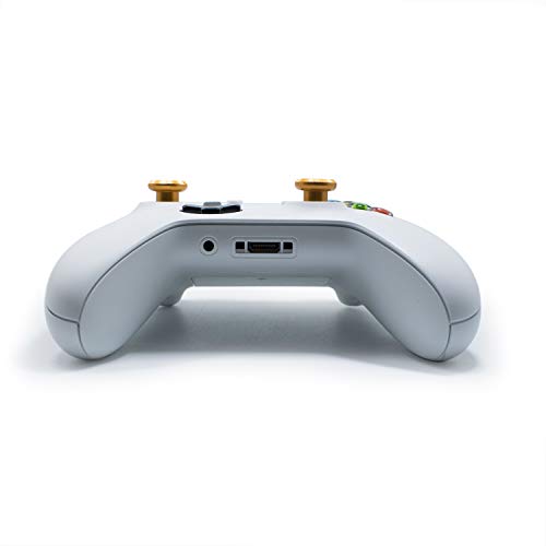 TOMSIN Metal Thumbsticks for Xbox One/ PS4 Controllers, Aluminum Joysticks Replacement Parts for