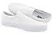 Vans Slip-On(tm) Core Classics, True White, Men's 10, Women's 11.5 Medium