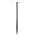 4895WHT Standard Mailbox Post In-Ground Mounted, White