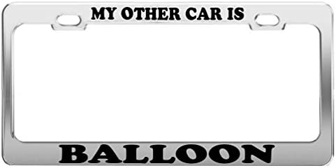 PANGERA MY OTHER CAR IS BALLOON License Plate Frame Car Truck Accessory Gift