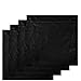 Supply Essentials Laundry Bags, Set of 4 XL (Extra Large) Mesh with Zipper - Delicates Laundry Bag, Intimates, Lingerie, Bras, Dirty Laundry, Large Mesh Laundry Bags and Accessories Wash Bag, (Black)