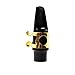 Andoer Alto Sax Saxophone Mouthpiece with Cap Metal Buckle Reed Case Cleaning Brush
