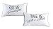 DasyFly His Hers Pillowcases for Couples,Always Kiss Me Goodnight..Unique Anniversary Engagement Wedding Valentines Day Naughty for The Couple, Cute Birthday Gifts for Girlfriend