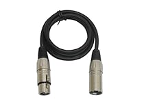 Audio2000'S ADC2037-P 3 ft XLR Female to XLR Male Microphone Cable
