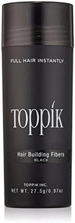 Toppik Keratin Fiber Conceal Baldness and Fill in Hair (27.5 Black ...