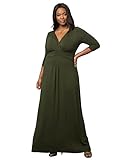 Kiyonna Black Friday Doorbuster Women's Plus Size Desert Rain Maxi Dress