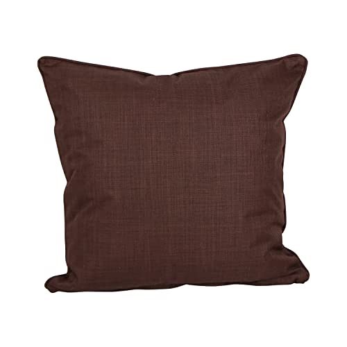 25-Inch Double-Corded Spun Polyester Square Floor Pillow With Insert 9813-Cd-S1-Reo-Sol-10