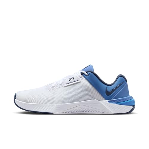 Nike Men's Metcon 10 White/Thunder Blue/Indigo Storm/Volt 11.5 Medium at Amazon