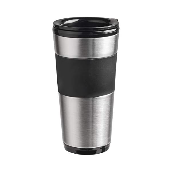 Bestron Kaffeemaschine mit Isolierbecher, Für gemahlenen Filterkaffee, 2 Große Tassen, 750 Watt, Edelstahl, 0.42 liters… – Bild 3
