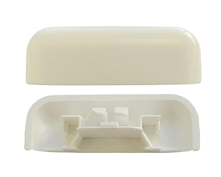 Wasserschlitzkappe soft edge, verkehrsweiß, RAL 9016 (100 ST)