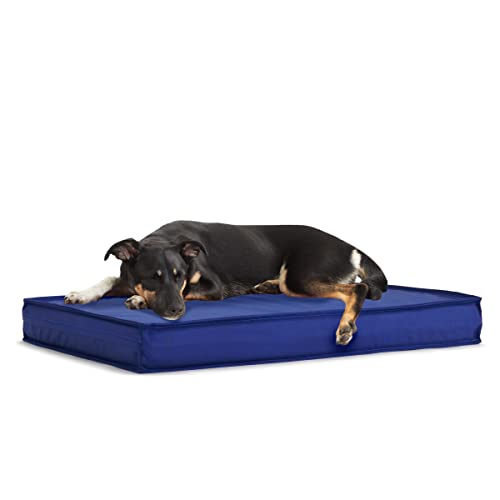 BarkBox Outdoor Dog Bed Waterproof Dog or Cat Mattress Bed with
